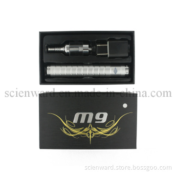 China New Electronic Cigarette Wholesale Rechargeable Electronic Cigarette M9 Starter Kit